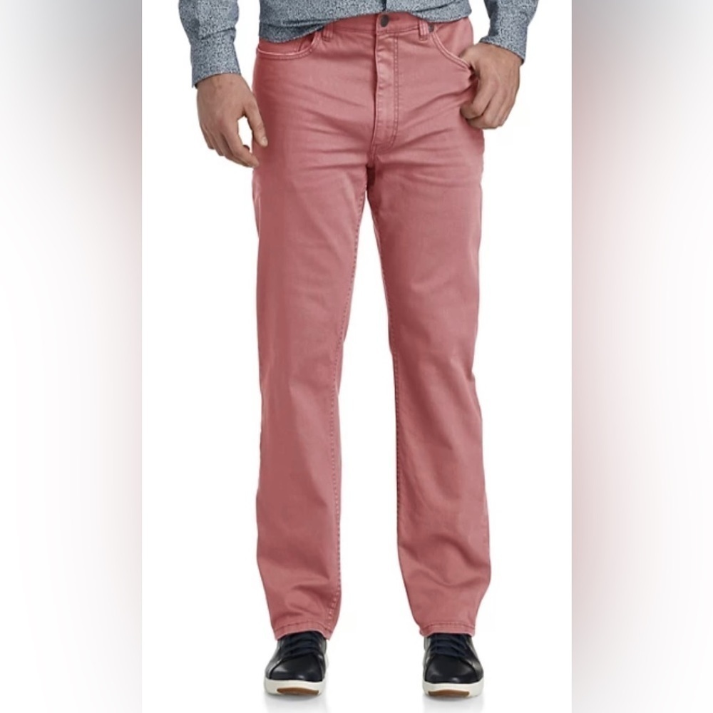 True Nation Garment Dyed Stretch Twill Pants